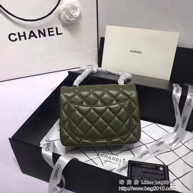 香奈兒CHANEL 升級版A1115進口小羊皮全新經典金銀鏈肩背斜挎包 DSC1179